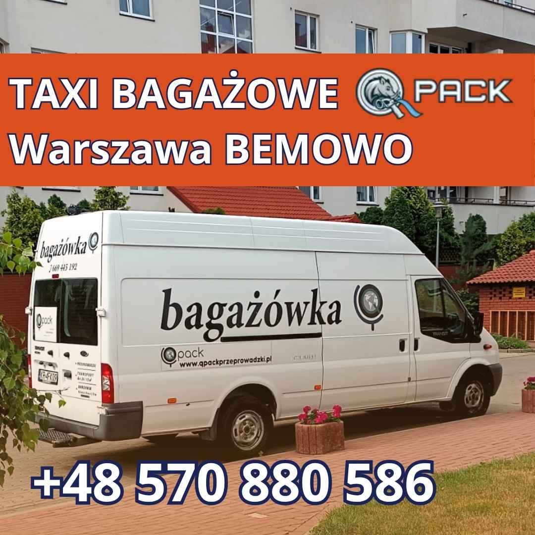 taxi bagażowe Warszawa Bemowo - QPACK