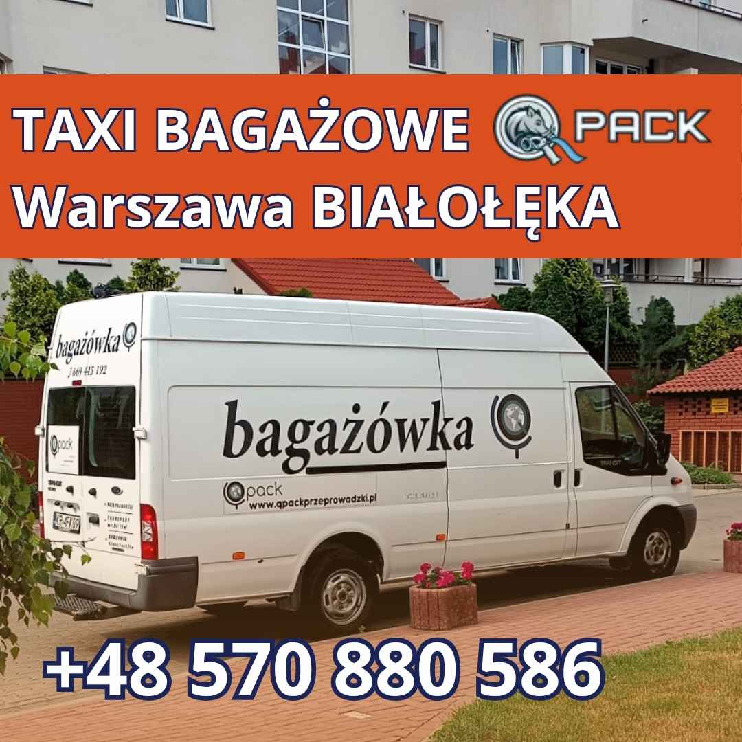taxi bagażowe Warszawa Białołęka - QPACK
