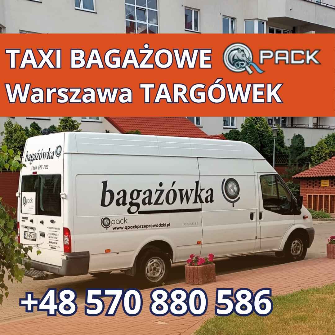 taxi bagażowe Warszawa Targówek - QPACK