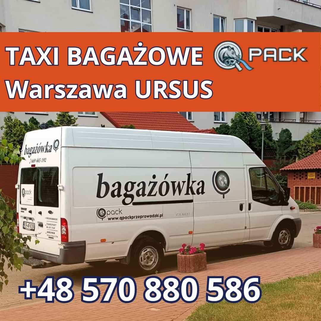 taxi bagażowe Warszawa Ursus - QPACK
