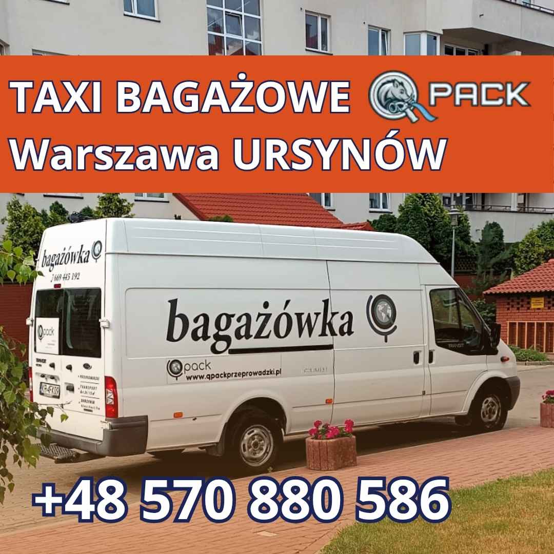 taxi bagażowe Warszawa Ursynów - QPACK