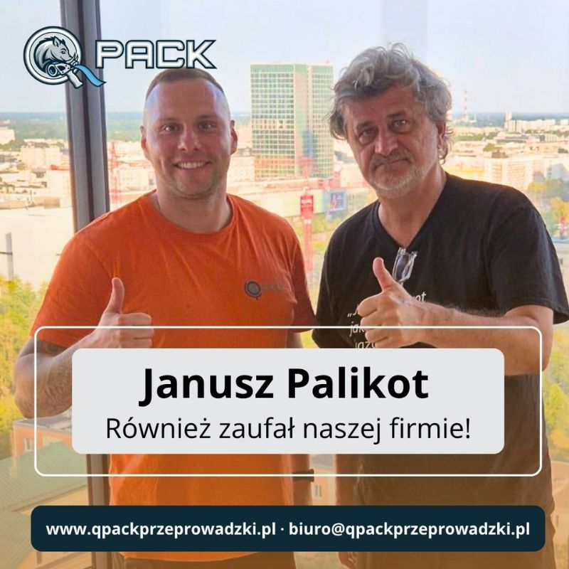 zdj quickpack z Janusz Palikot Przeprowadzka Warszawa